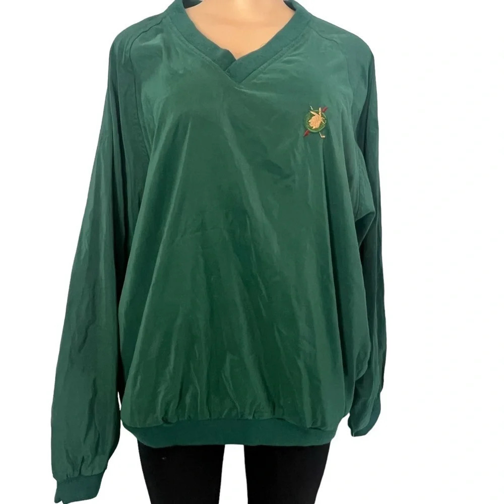3/$30 ☀️ Weatherproof Garment Company Green Pullover Lightweight Jacket